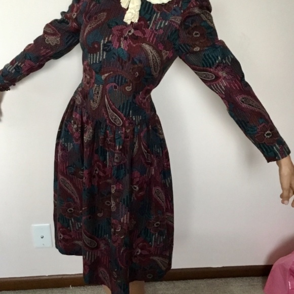 Act I New York Vintage Collared Dress Size 3 - Picture 5 of 7